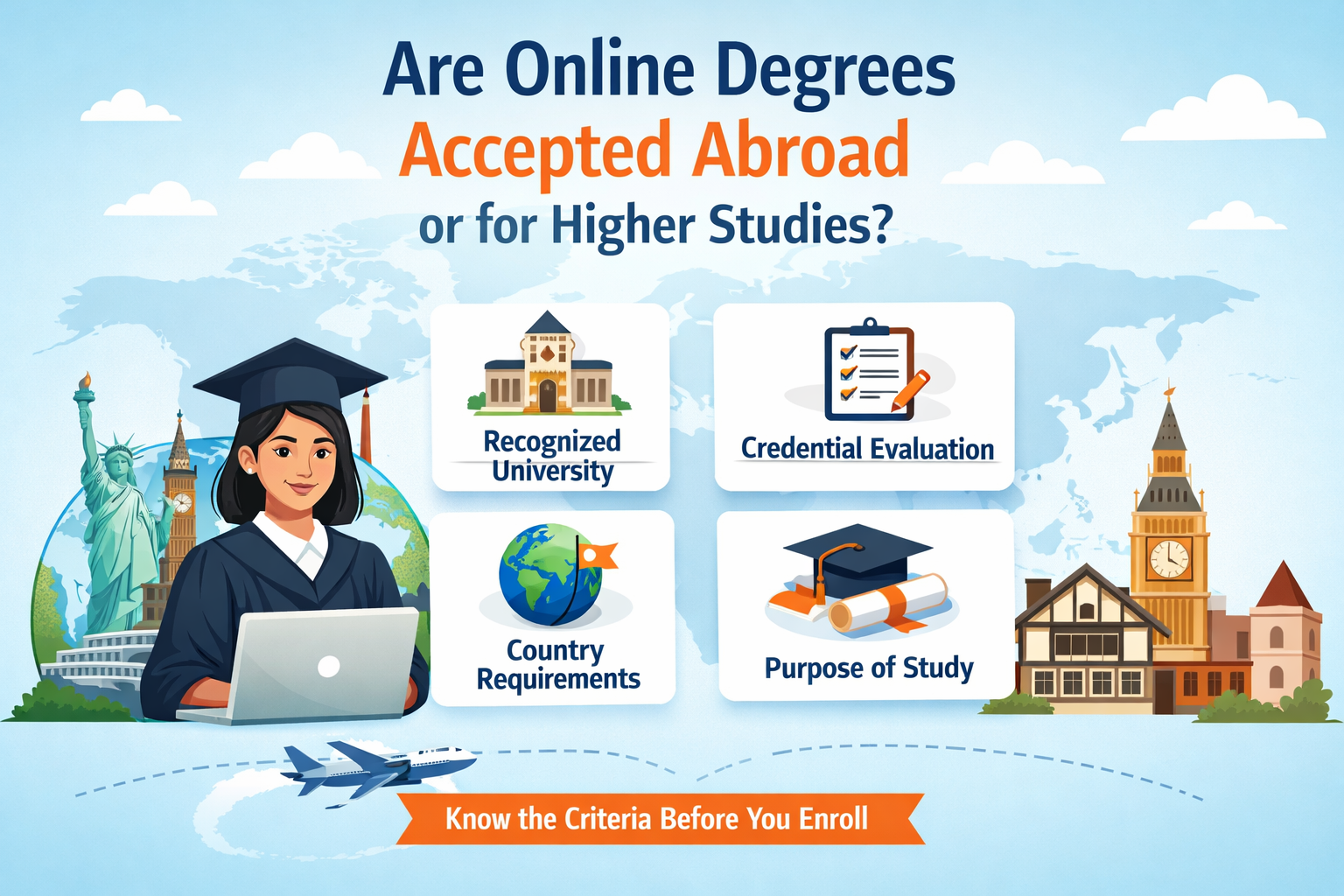 Are online degrees accepted abroad